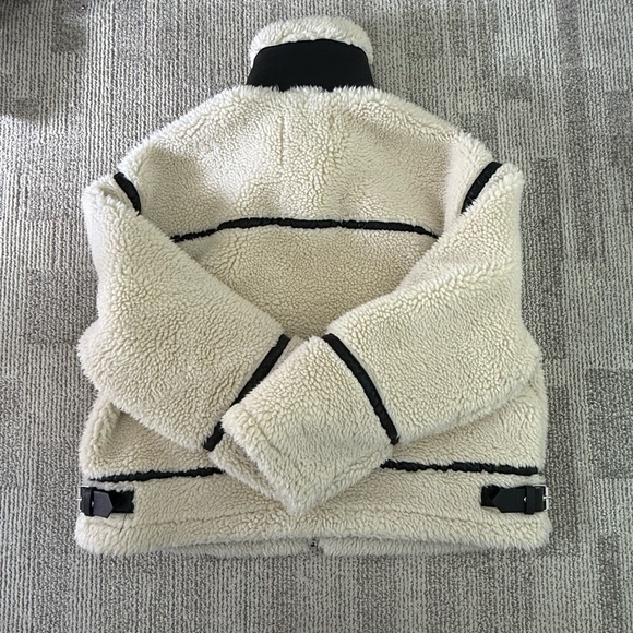 Zara Off White Sherpa Jacket - Picture 10 of 10
